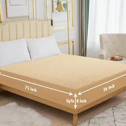 dream care Fitted Waterproof Mattress Protector image 4