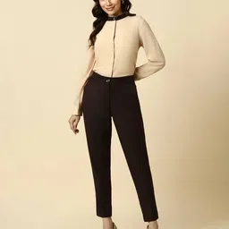 allen solly Women Regular Fit Shirt image 4