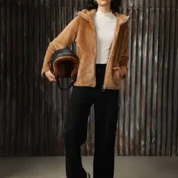 high star Women Polyster Jacket image 4