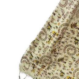 molcha by babita singh Women Floral print Dupatta image 4