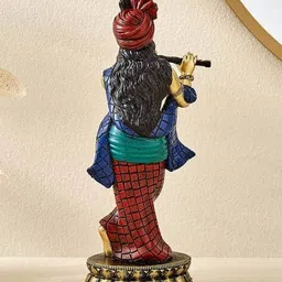 home centre Gold-Plated Lord Krisna Fingurine image 4