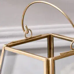 home centre Brim Royale Altin Glass Lantern image 4