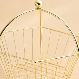 home centre Metal 2-Tier Fruit Basket image 4