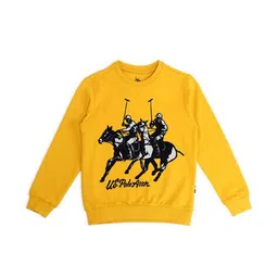 u.s. polo assn. Men Logo Print Regular Fit Sweatshirt image 4