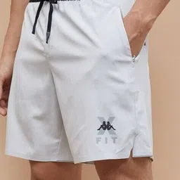 kappa Men Logo Print Regular Fit City Shorts image 4