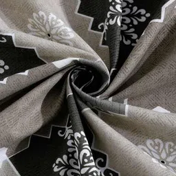 klotthe 400 TC Printed Double King-Size Bedsheet with Pillow Covers image 4