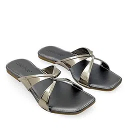 legs go Women Slip-On Flat Sandals image 4