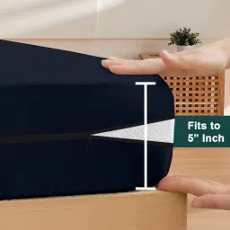 dream care Waterproof Mattress Cover with Zipper image 4