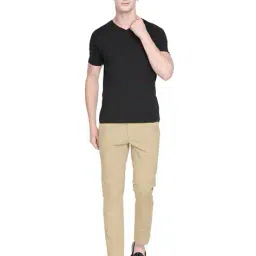 basics Tapered Fit Flat-Front Chinos image 4
