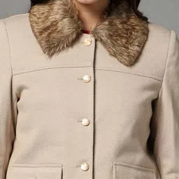 fort collins Women Regular Fit Single-Breasted Coat image 4
