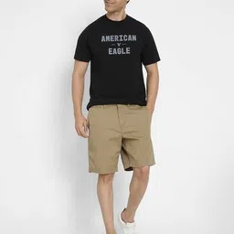 american eagle Men Mid Rise Regular Fit Shorts image 4