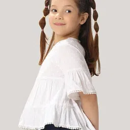 one friday Girls Round-Neck Regular Fit Top image 4