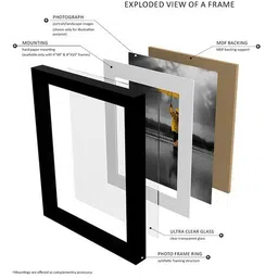 random Pack of 8 Individual photo frames image 4