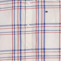 tommy hilfiger Boys Checks Regular Fit Shirt image 4