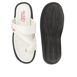 fausto Men Toe-Ring Flip Flops image 4