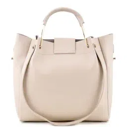 mark & keith Set of 4 Textured Handbag with Pouches image 4