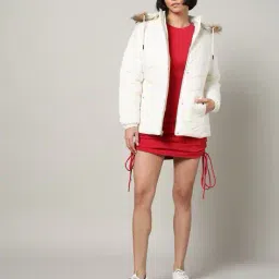 fort collins Women Quilted Regular Fit Puffer Jacket image 4