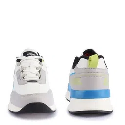 jqr Men Lace-Up Sneakers with Tweed Upper image 4