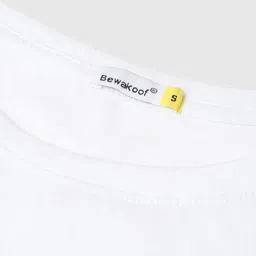 bewakoof Cartoon Print Crew-Neck T-shirt image 4