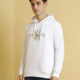allen solly Men Graphic Hoodie image 4