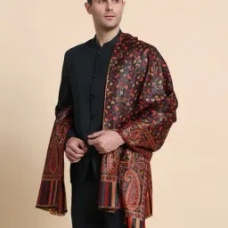 indie picks Men Wool Blend Shawl image 4