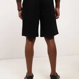 showoff Men Regular Fit Knit Shorts with Drawstring image 4