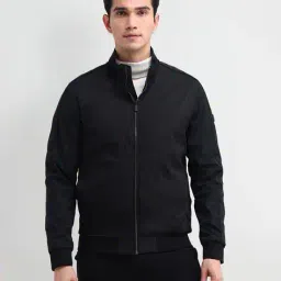 arrow newyork Men Regular Fit Bomber Jacket image 4