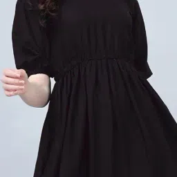 krunal raiyani Women Round-Neck Gown Dress image 4