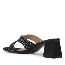 bata Women Open-Toe Slip-On Heeled Sandals image 4