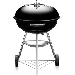 Weber Charcoal Grill Compact Kettle 57cm with Thermometer  Black image 4