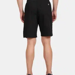 t-base Men Regular Fit Cotton Shorts with Insert Pockets image 4