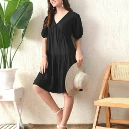 deckedup Women Empire Midi Dress image 4