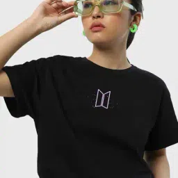 bewakoof Graphic Print Round-Neck T-Shirt image 4