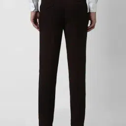 peter england Men Slim Fit Trousers image 3