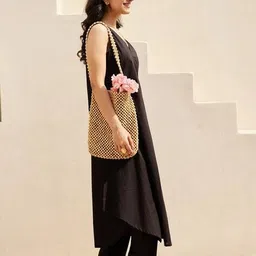 svaraa Women Flared Kurta Set image 4