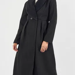 styli Women Long Length Coat image 4