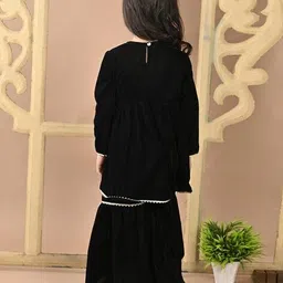 superminis Girls Cotton Printed Angrakha Kurta Set   image 4