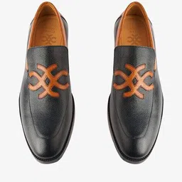 whitemuds Men Slip-On Shoes with Full-grain leather upper image 4