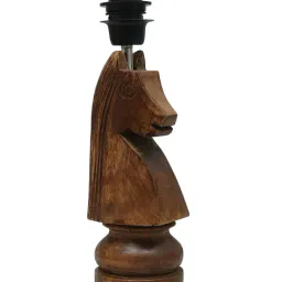 homesake Ribbed Table Lamp with Wood Base image 4