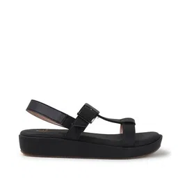 carlton london Women Typographic Print Slip-On Platforms image 4