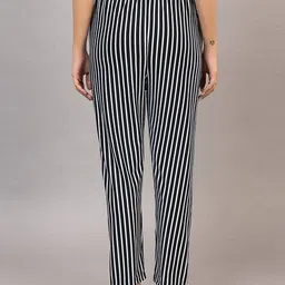 probasic Women Striped Pyjamas with Drawstring Waist image 4