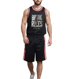 looks united Men Printed Sleeveless Vest image 4