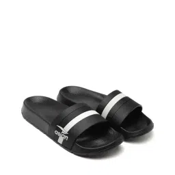 asian Boys Logo Print Slip-On Slides image 4