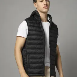 fort collins Men Regular Fit Hooded Puffer Jacket image 4