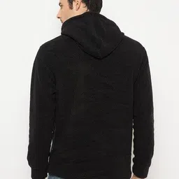 duke Men Regular Fit Hoodie with Split-Kangaroo Pockets image 4