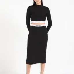 tommy hilfiger Women A-Line Skirt with Back-Slit image 4