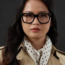 shisen fox Unisex Square Full-Rim Frame-OFR200 image 4