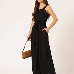 leia Women Crepe Jumpsuit image 4