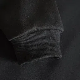 poshax Men Typographic Print Relaxed Fit Hoodie image 4