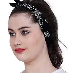 aadikart Unisex Paisley Print Cotton Bandana image 4